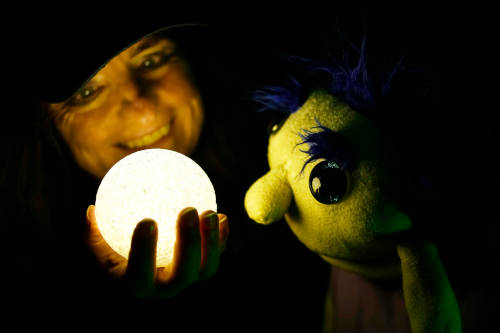 Zwölf und das verlorene Elfenlicht Handpuppe Zwölf